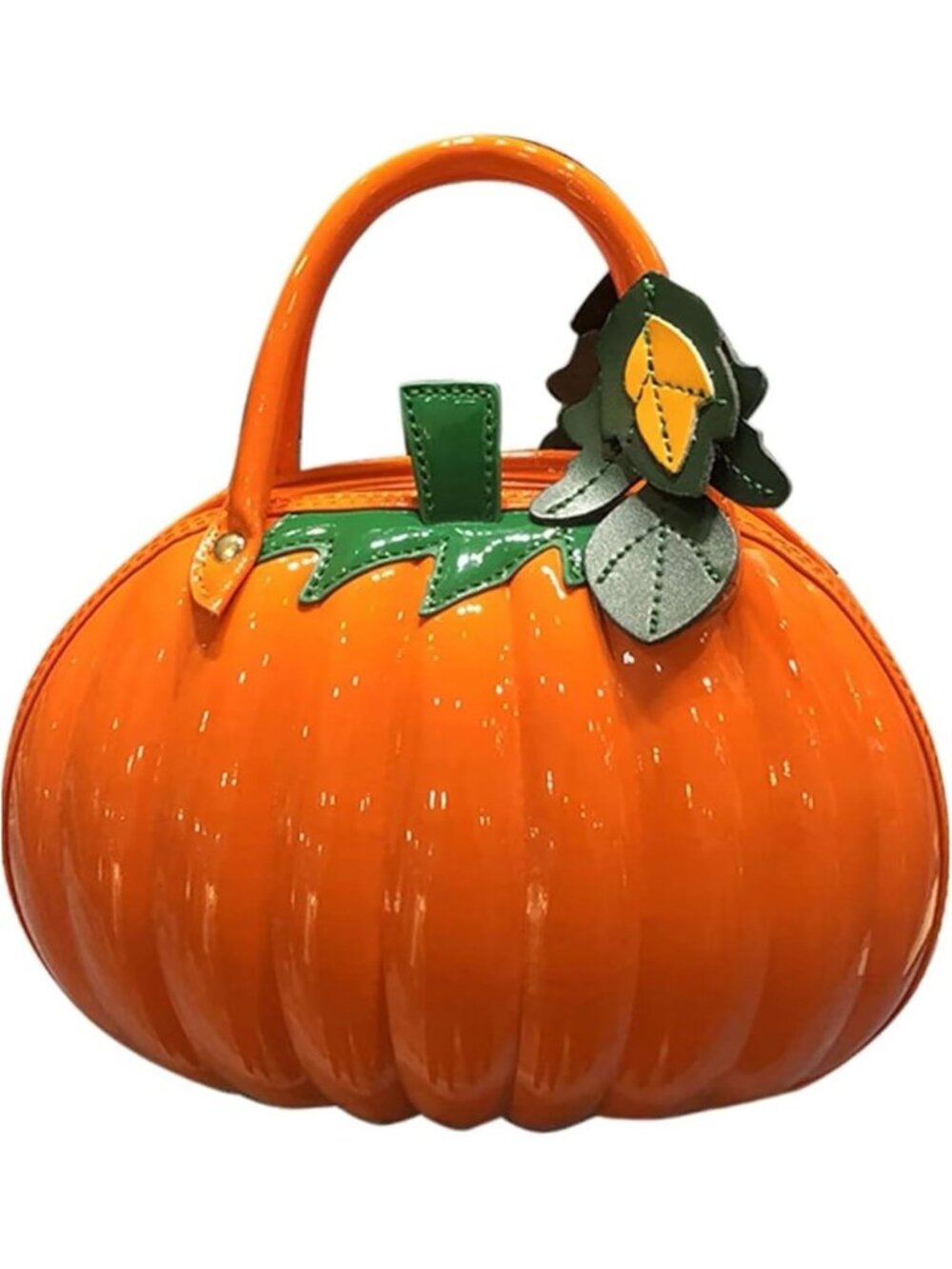 Spooky Halloween Pumpkin Crossbody Bag | Unique Handbag for Fall Festivities